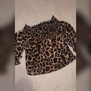 SHEIN 3X off the shoulder blouse